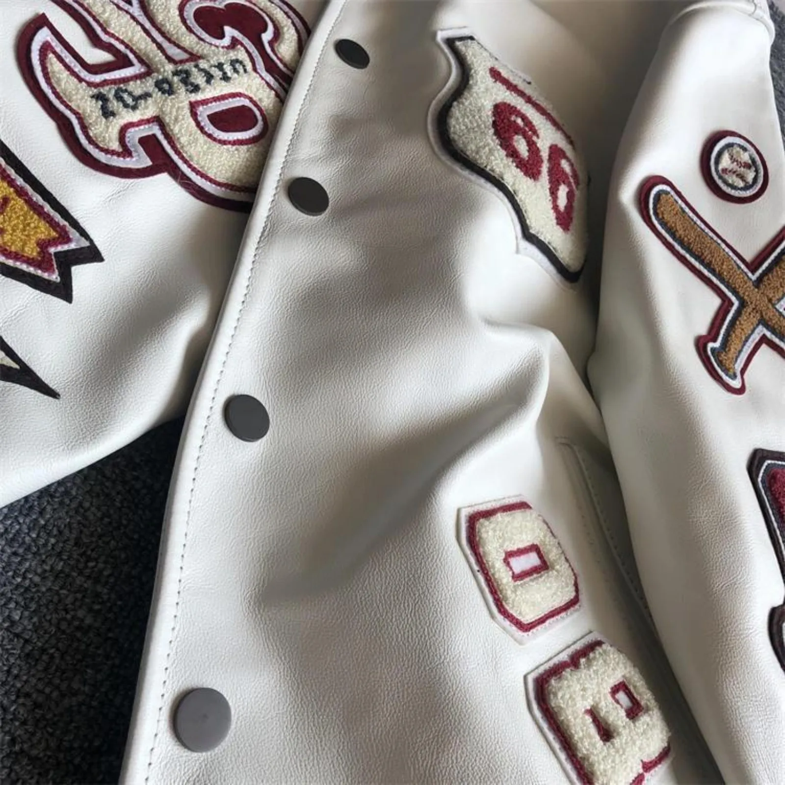 Dyelle Signature Letterman Jacket - Image 19