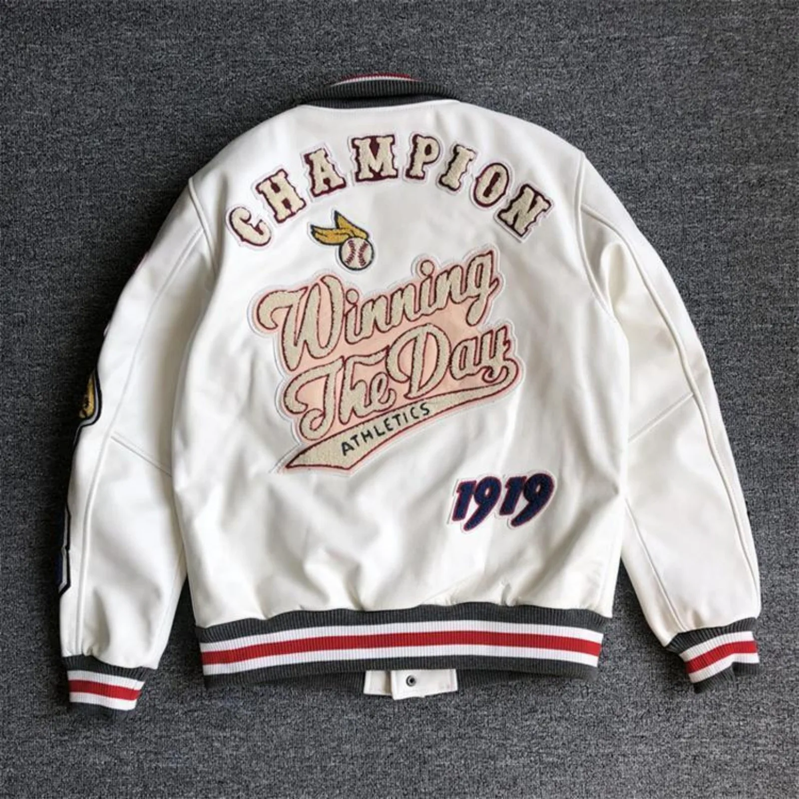 Dyelle Signature Letterman Jacket - Image 7