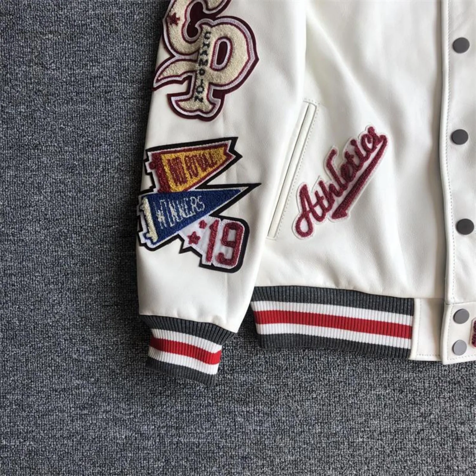 Dyelle Signature Letterman Jacket - Image 16