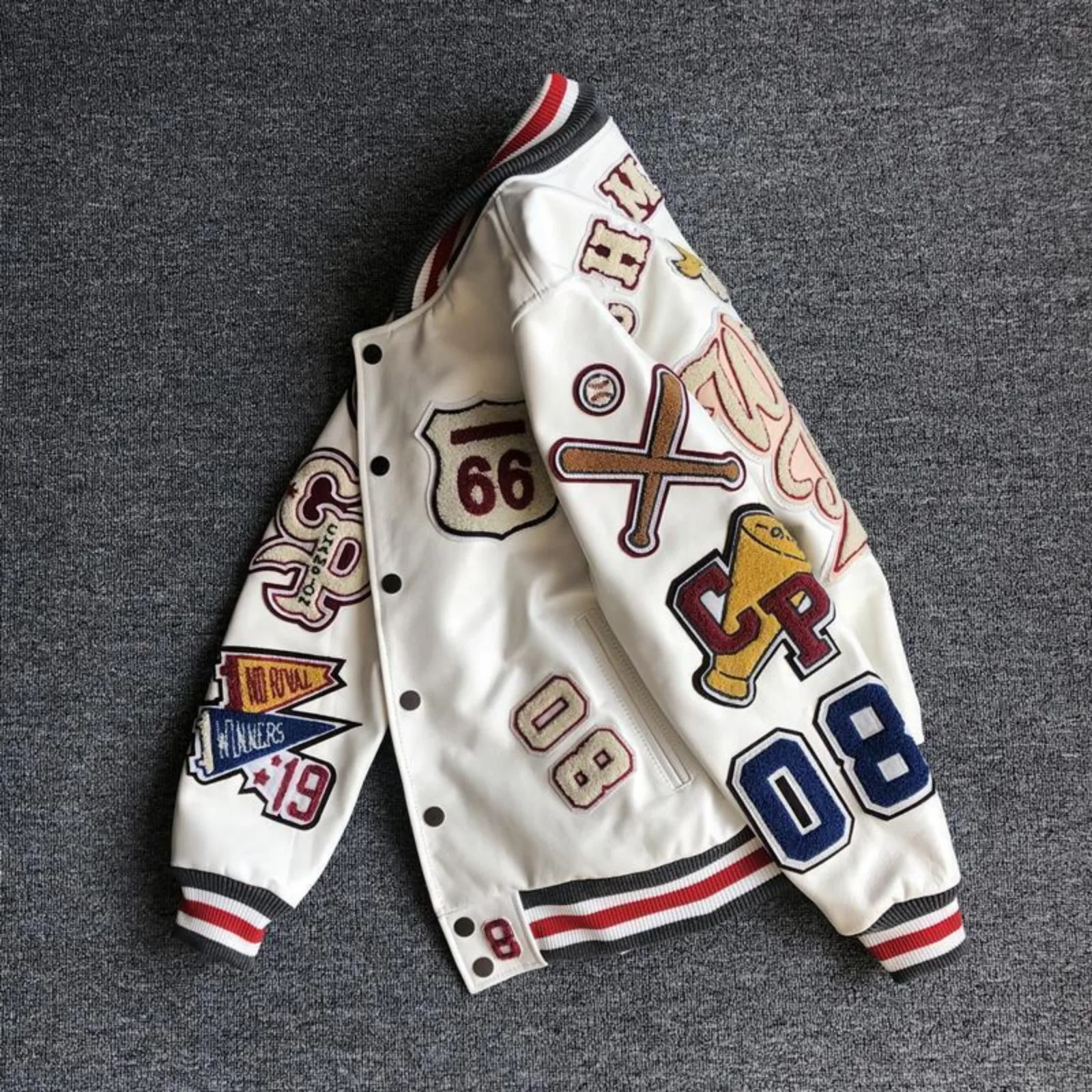Dyelle Signature Letterman Jacket - Image 2