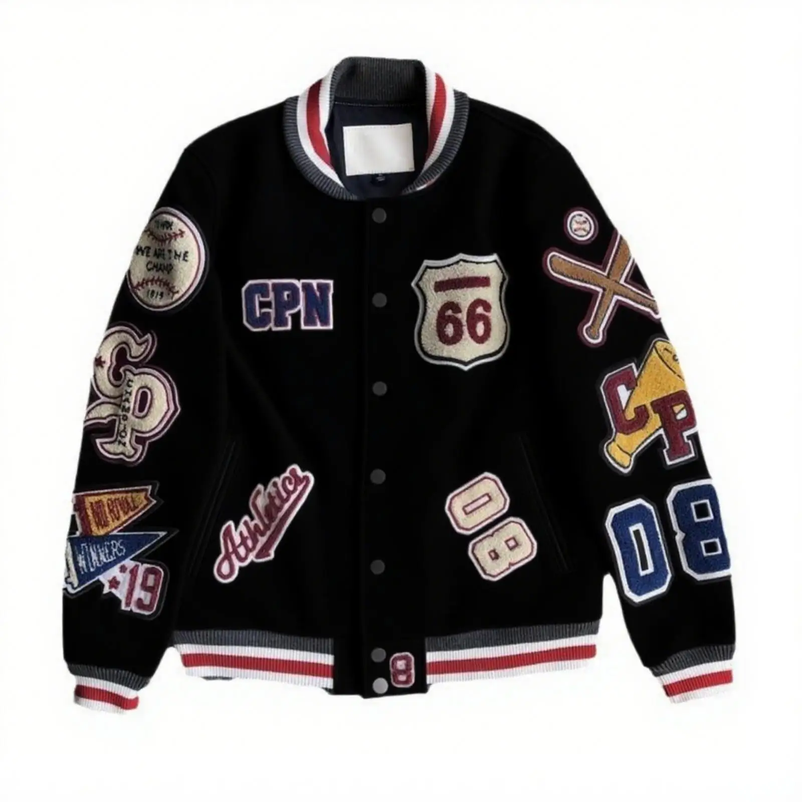 Dyelle Signature Letterman Jacket - Image 6