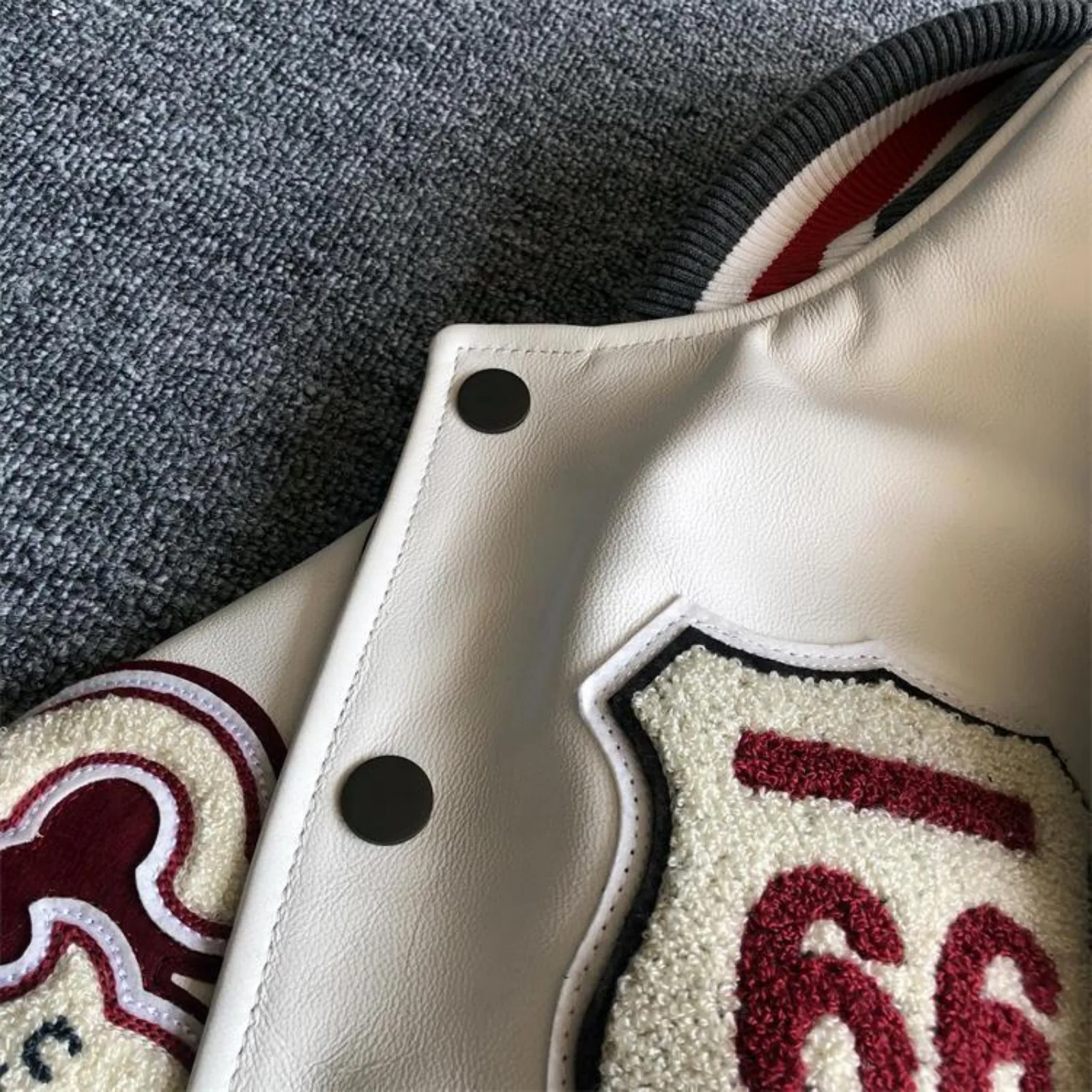 Dyelle Signature Letterman Jacket - Image 4