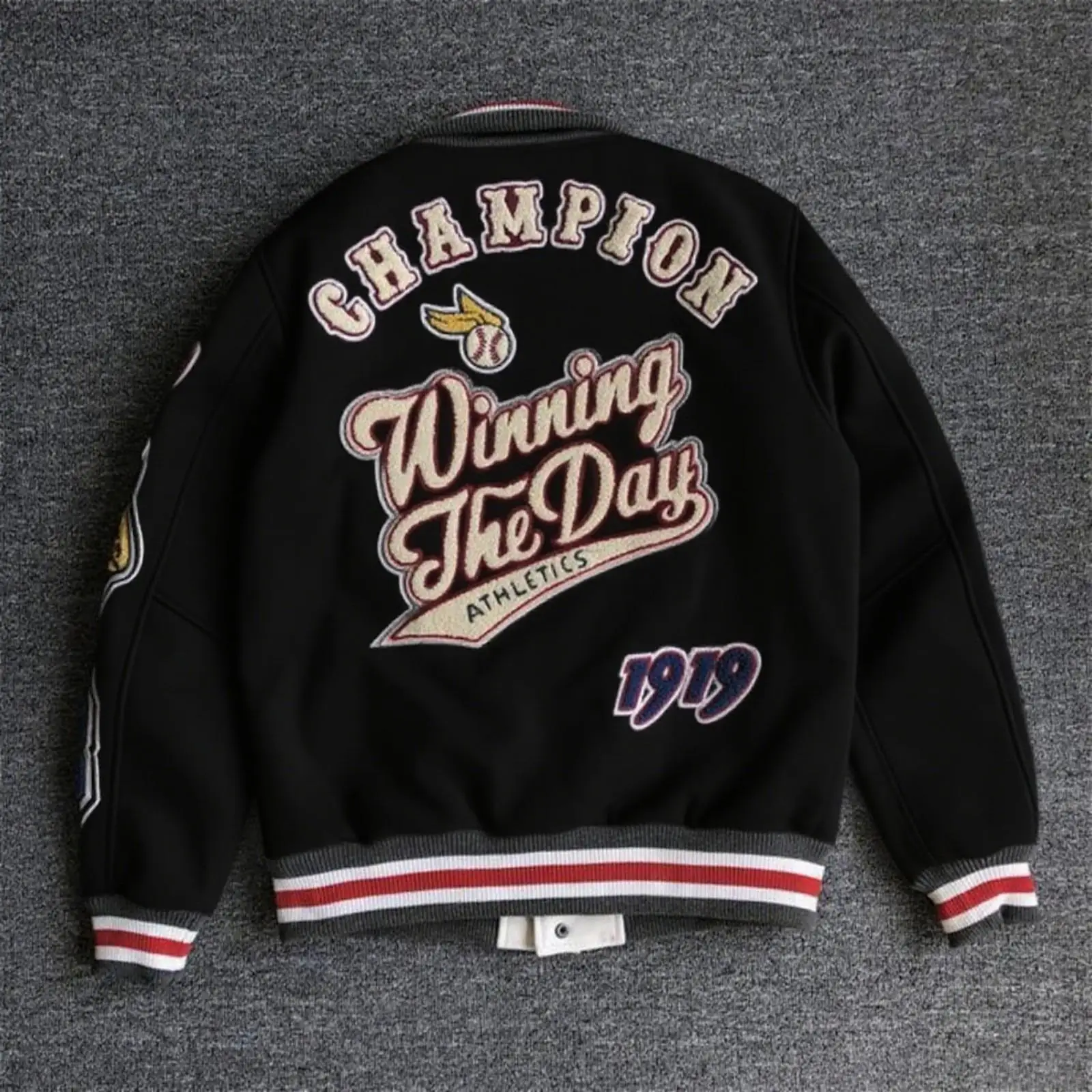 Dyelle Signature Letterman Jacket - Image 8