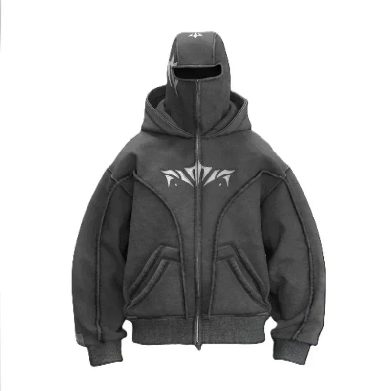 Dyelle "Neo-Gothic" Graphic Hoodie - Image 2